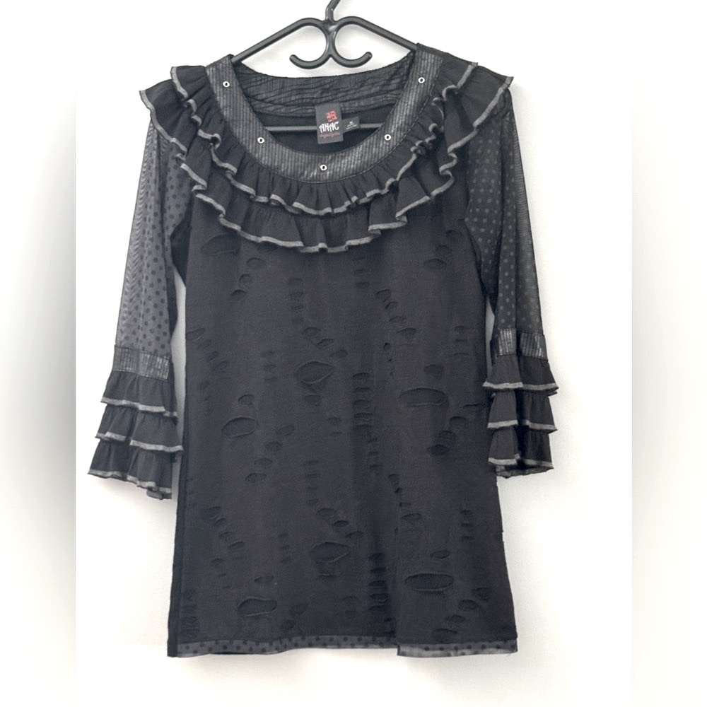Anac designed by Kimi - Textured Black Shirt